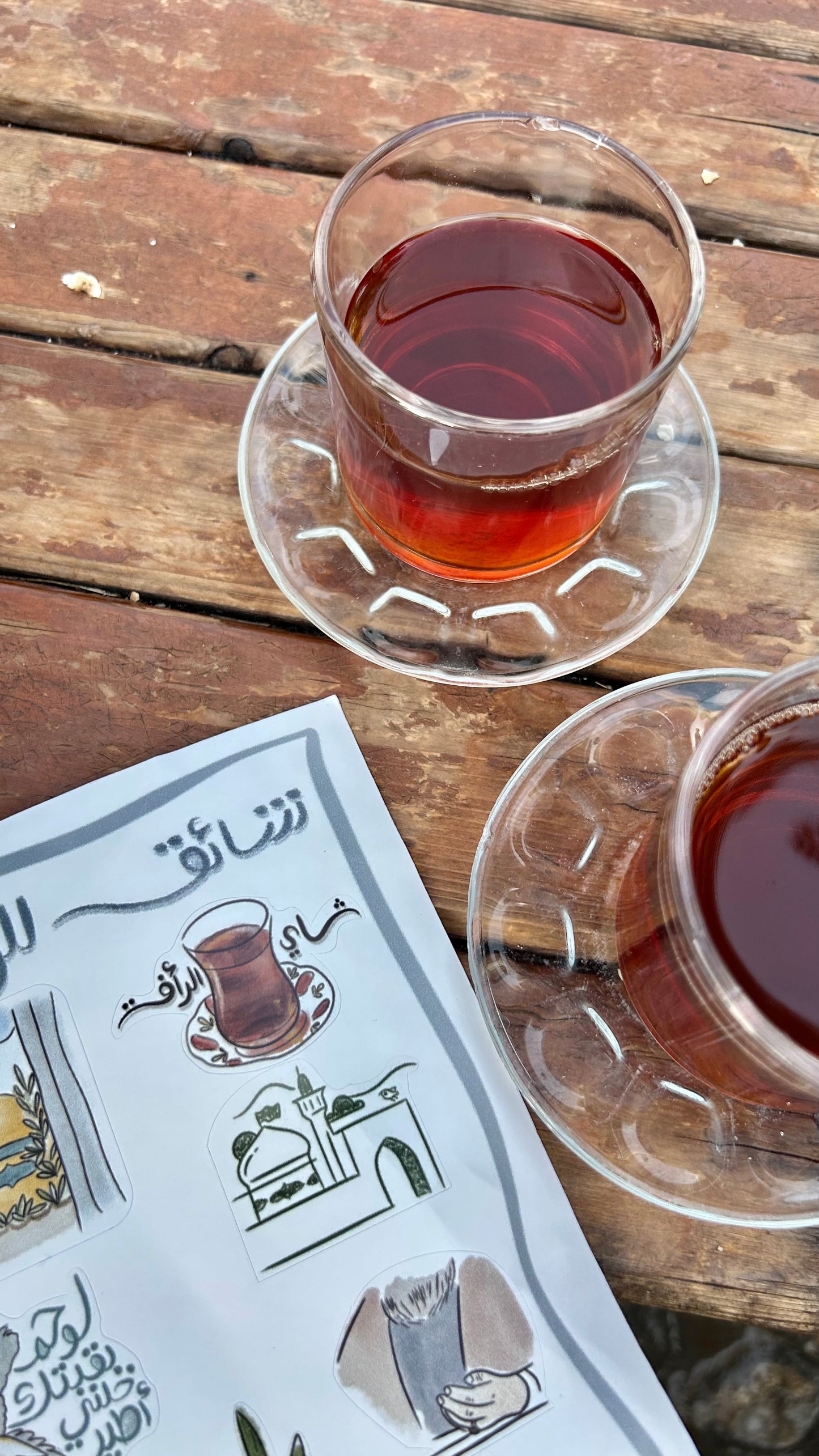 ملصقات 'شائق للرؤوف'